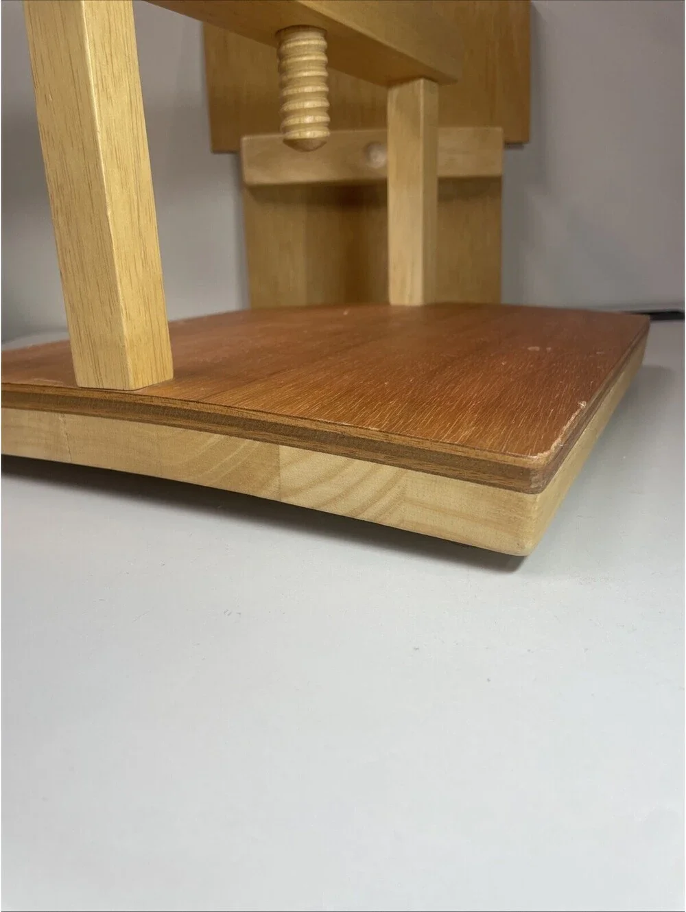 Vintage 1990s Professional FLOWER PRESS, Wood, Preserve Flowers| Craft Tool